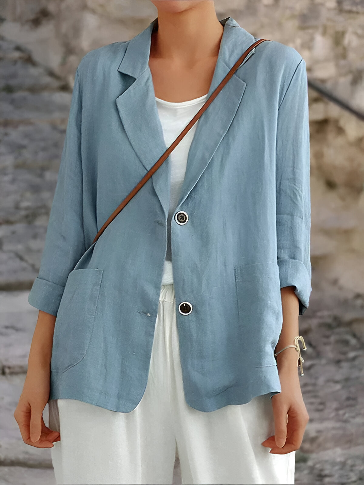 Lily | Linen Casual Blazer for Women Lightweight Summer Office Jacket