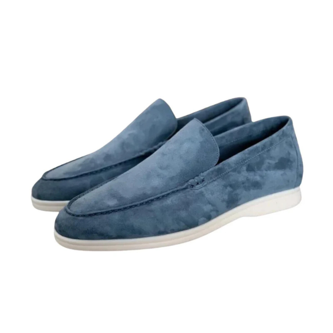 Freddie | Premium Suede Loafers for Men Classic Old Money Style, All-Season Comfort