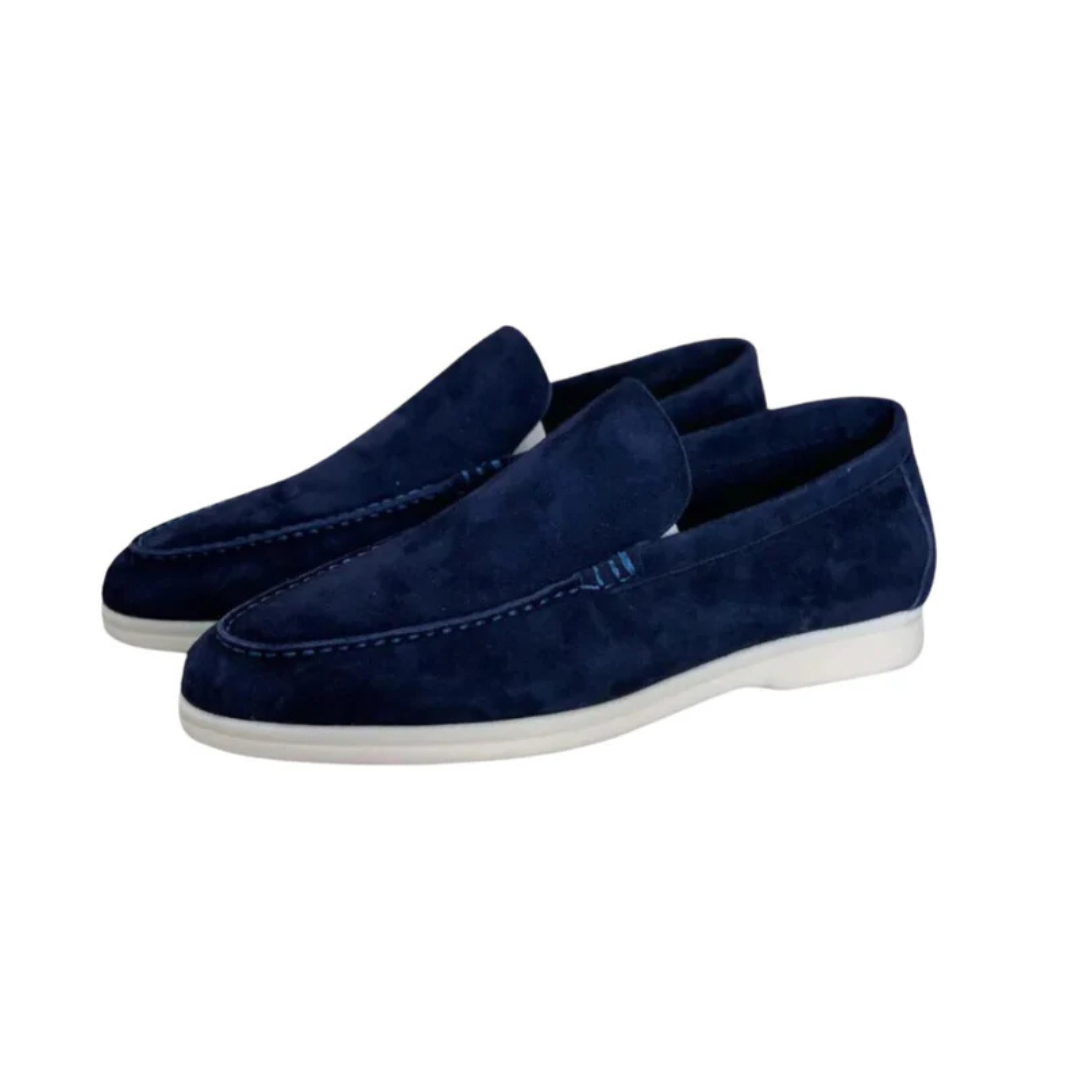 Freddie | Premium Suede Loafers for Men Classic Old Money Style, All-Season Comfort