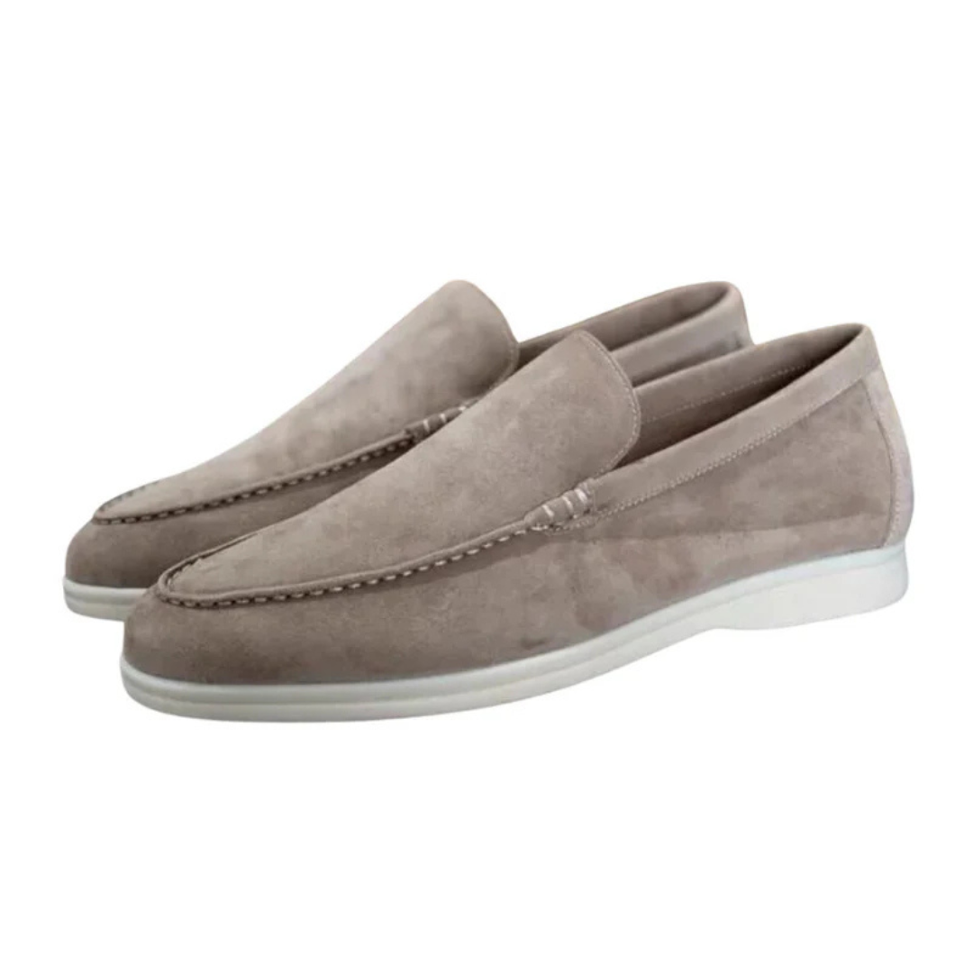 Freddie | Premium Suede Loafers for Men Classic Old Money Style, All-Season Comfort