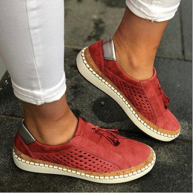 Isla | Breathable Orthopedic Slip-On Platform Sneakers for Women