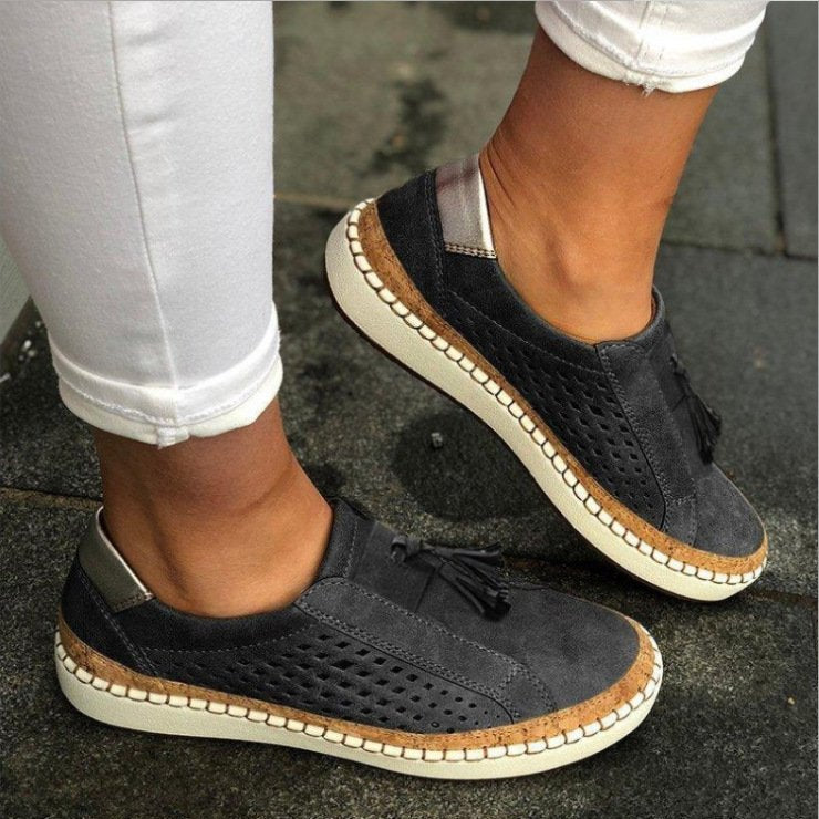 Isla | Breathable Orthopedic Slip-On Platform Sneakers for Women