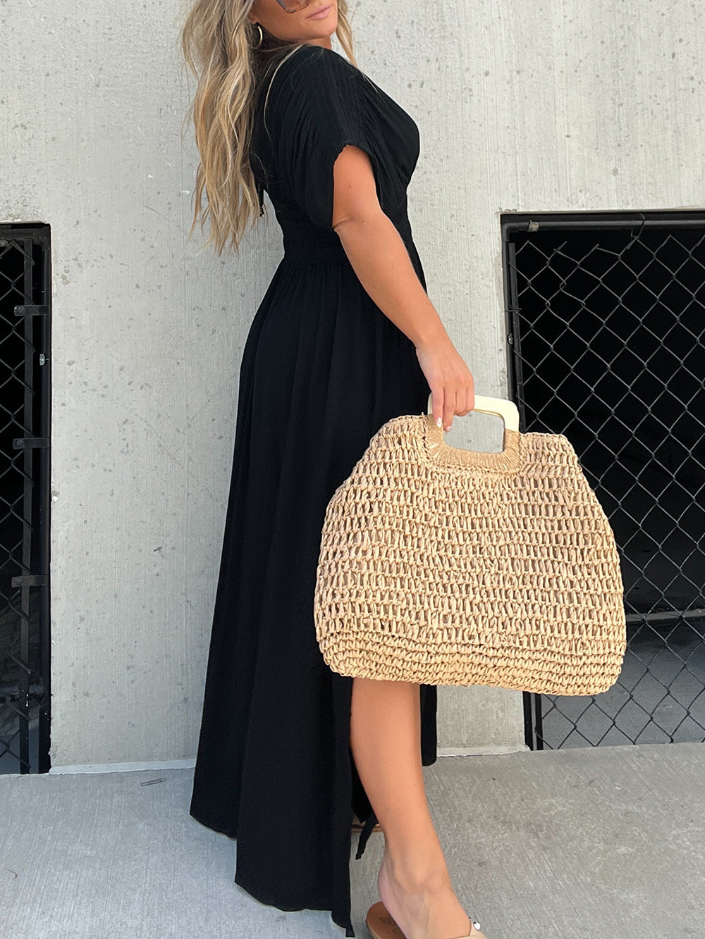 Women's Flowy Maxi Dress – Sleeveless, Lightweight, Casual Summer Style