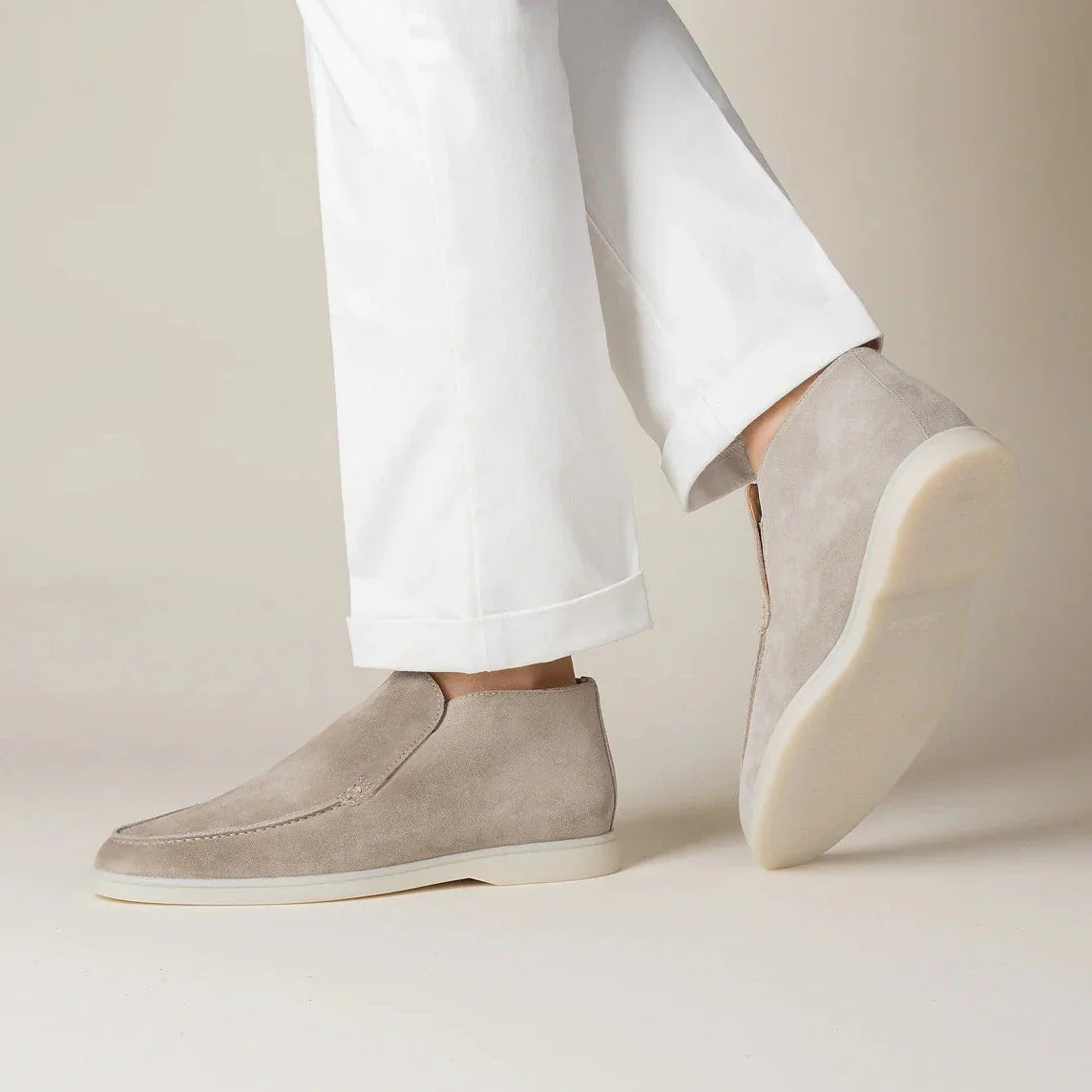 Henry | Men’s Suede Loafers Classic Slip-On Dress Shoes for Comfort & Style