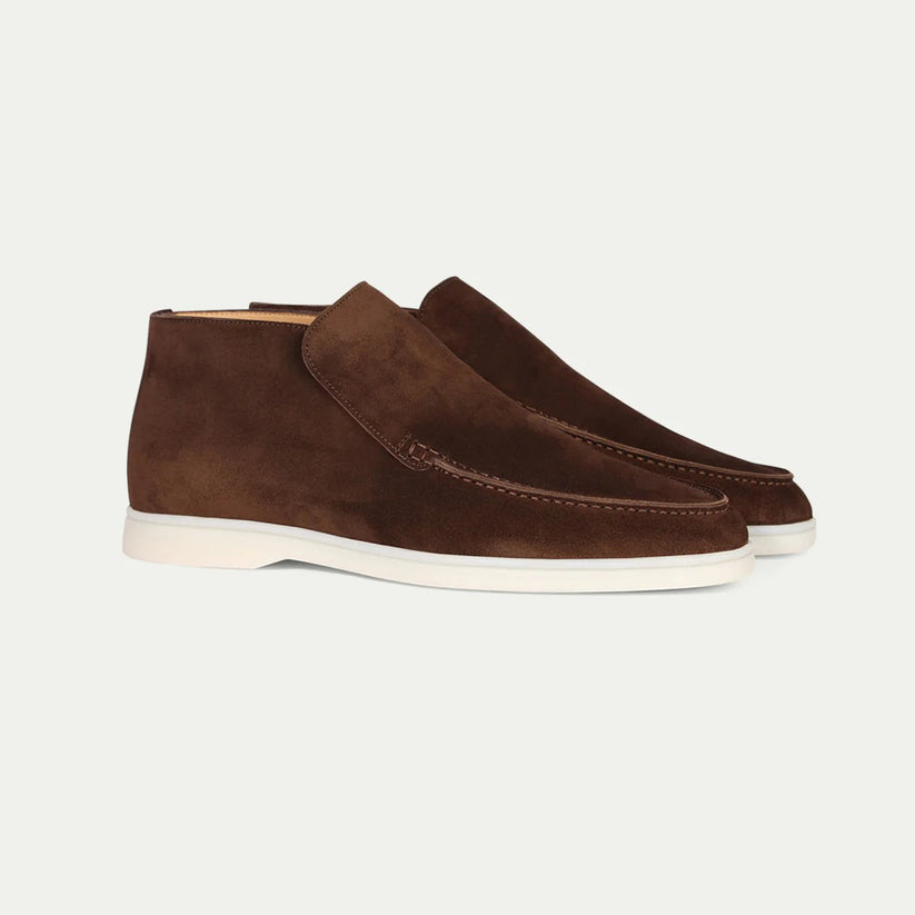 Henry | Men’s Suede Loafers Classic Slip-On Dress Shoes for Comfort & Style