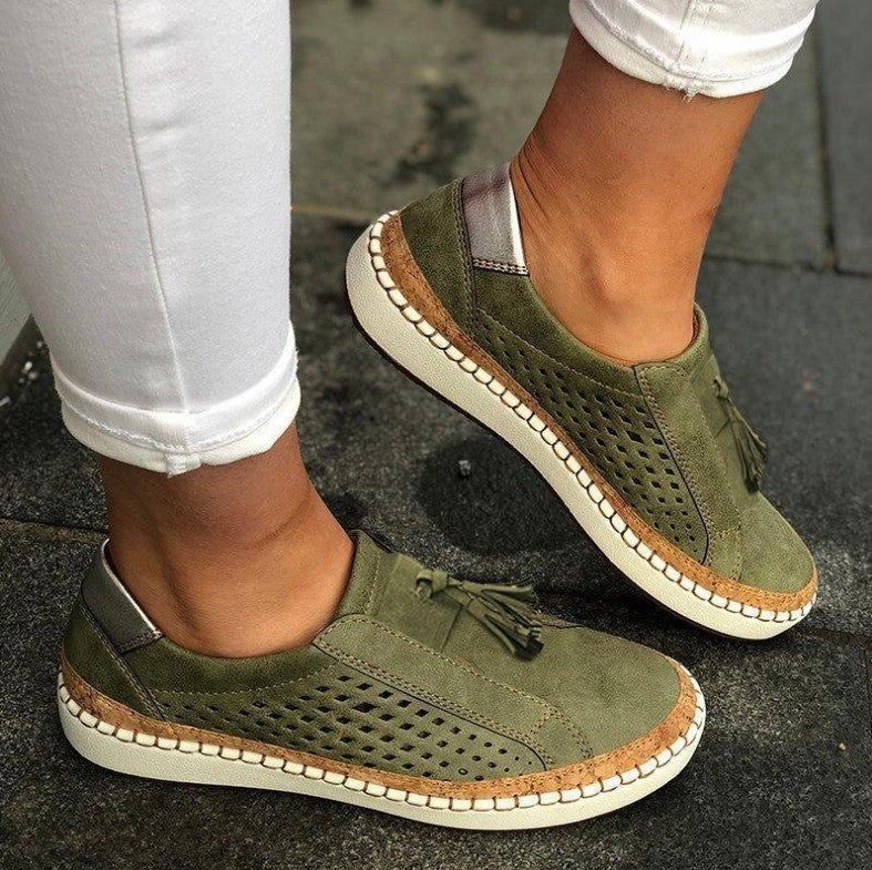 Isla | Breathable Orthopedic Slip-On Platform Sneakers for Women