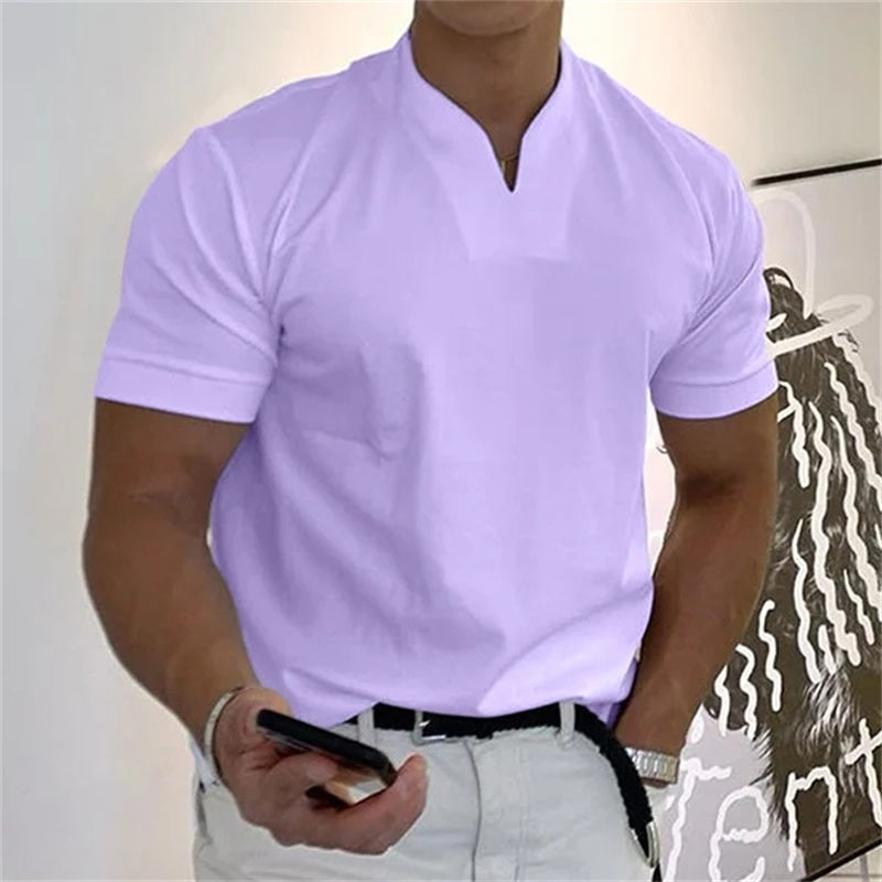 Zachary | Men’s Performance Business Shirt Short Sleeve Moisture-Wicking Tee