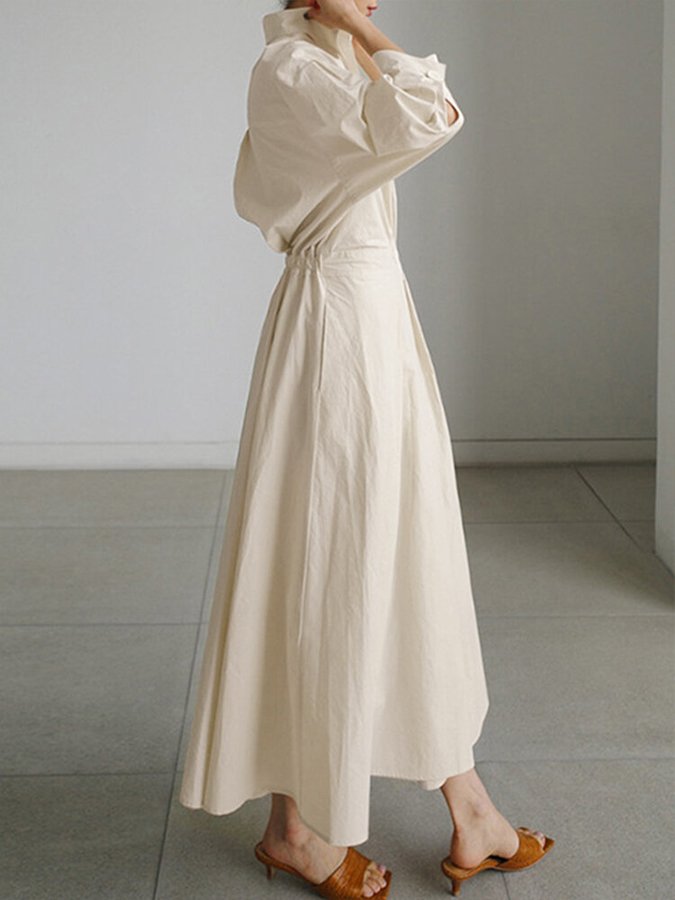 Women's Black Maxi Dress – Elegant Fitted Cotton, Versatile for Summer and Formal Occasions