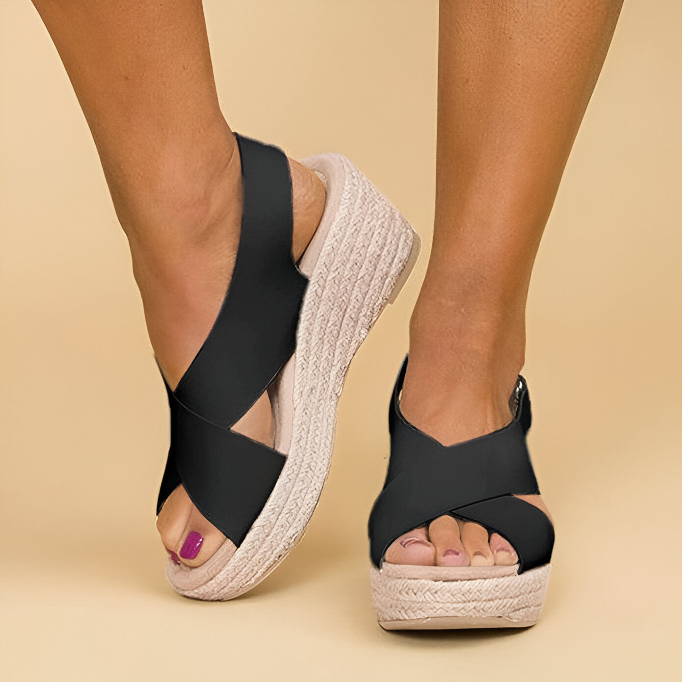 Willow | Orthopedic Wedge Sandals Stylish Comfort with Adjustable Straps