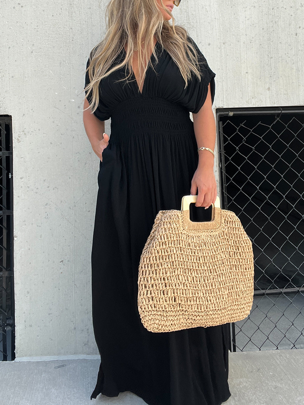 Women's Flowy Maxi Dress – Sleeveless, Lightweight, Casual Summer Style
