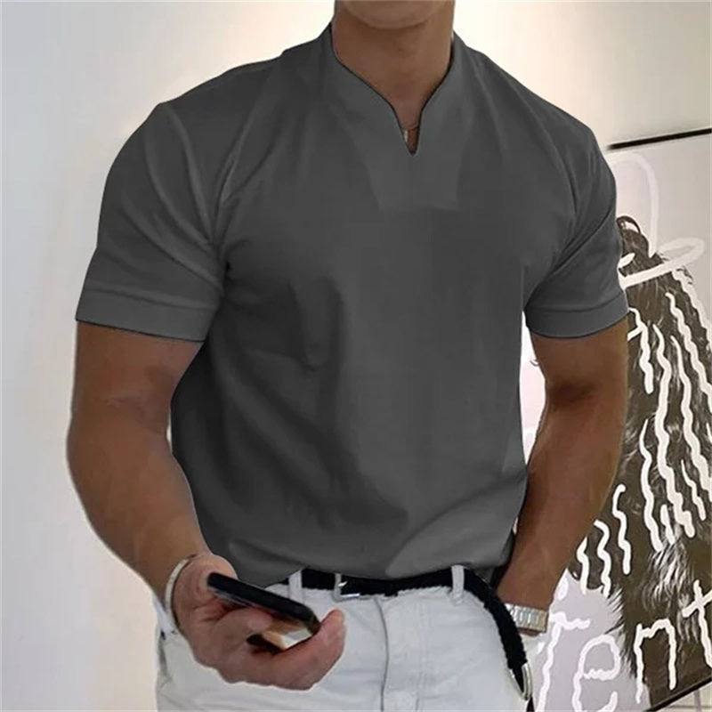 Zachary | Men’s Performance Business Shirt Short Sleeve Moisture-Wicking Tee