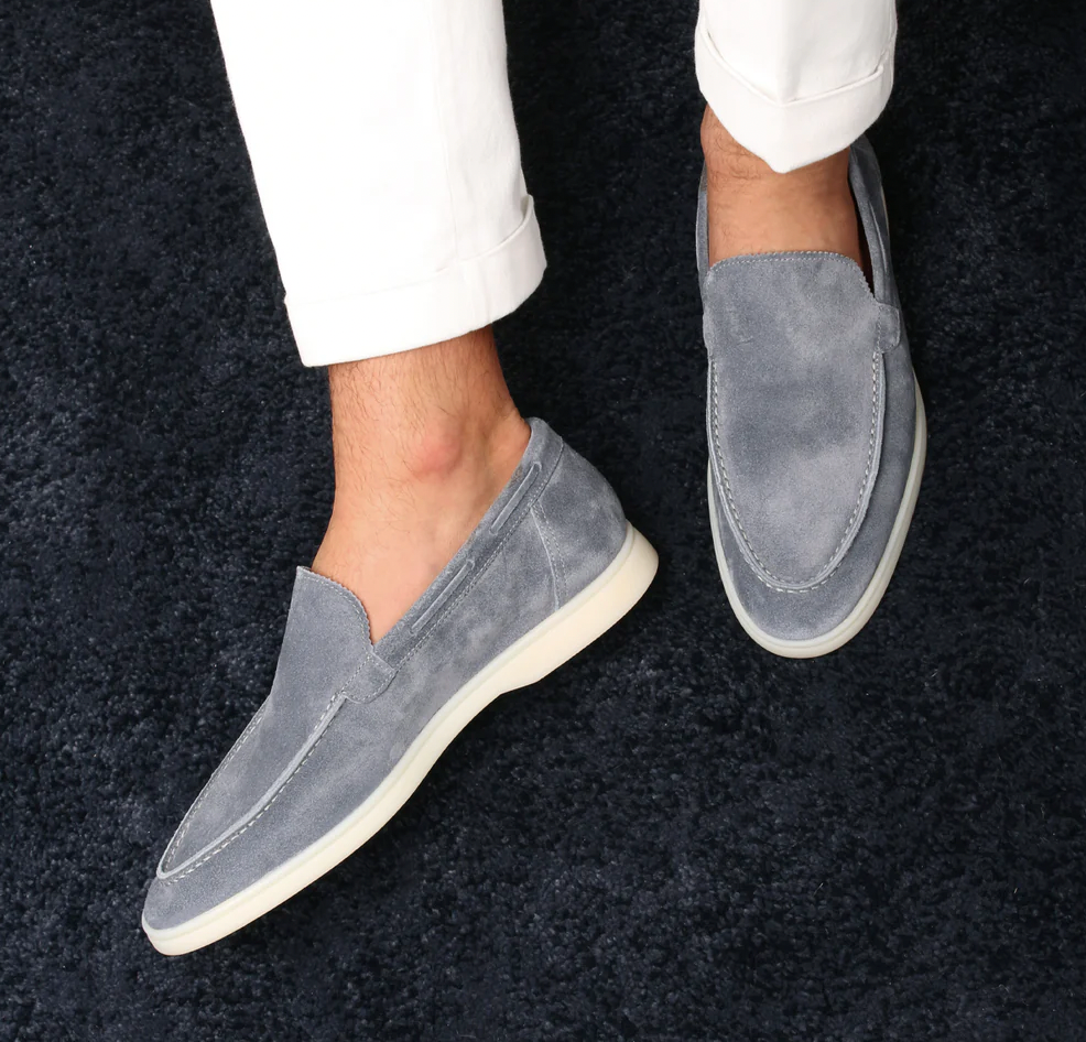 Harry | Men’s Premium Suede Loafers Timeless Slip-On Round-Toe Comfort