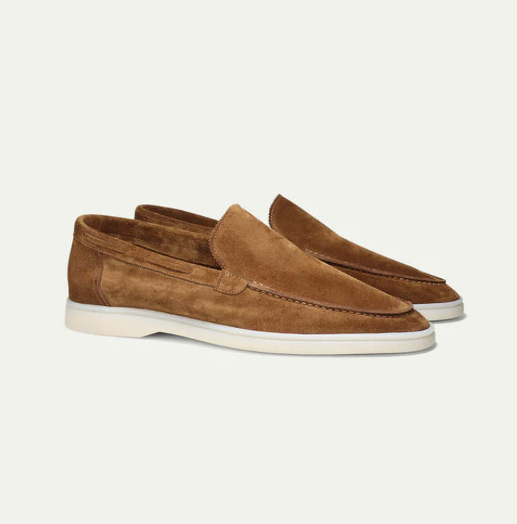 Harry | Men’s Premium Suede Loafers Timeless Slip-On Round-Toe Comfort