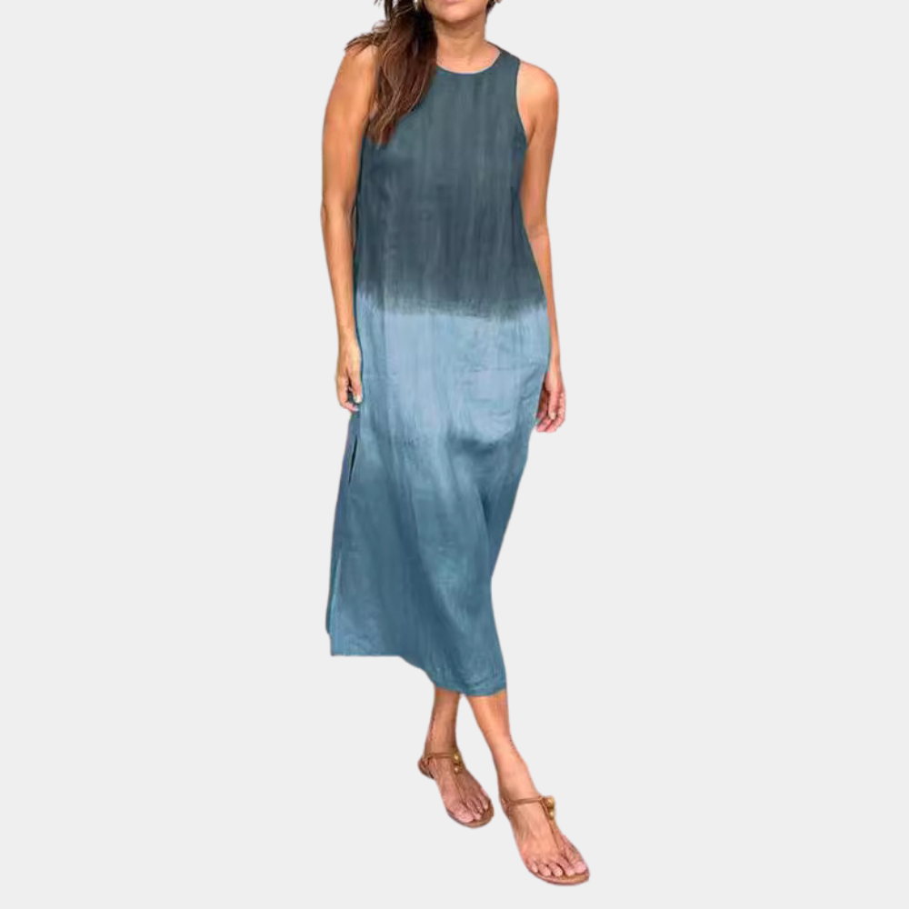 Variant image for Women's Maxi Dress – Elegant Flowy Fit, Polyester, Perfect for Spring/Summer-3