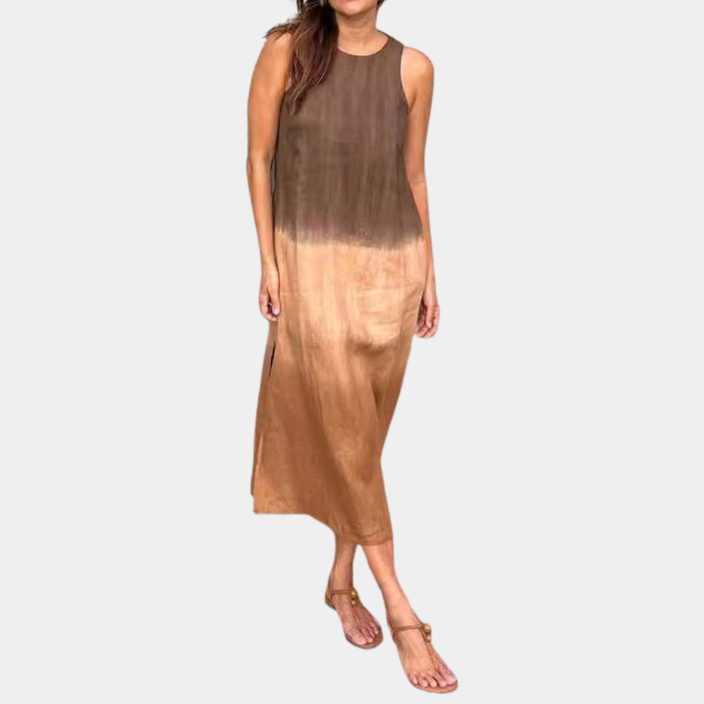 Variant image for Women's Maxi Dress – Elegant Flowy Fit, Polyester, Perfect for Spring/Summer-9