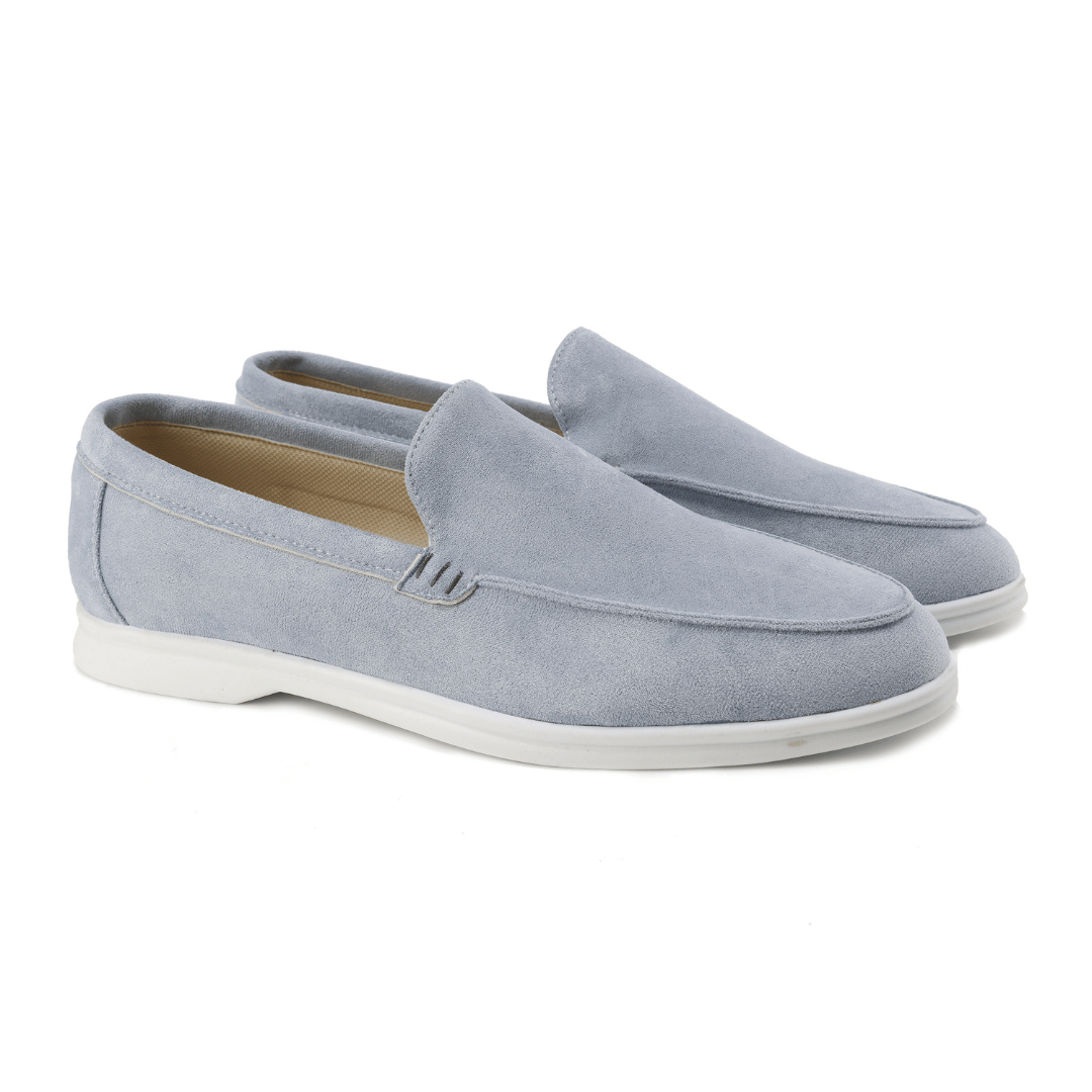 Oscar | Men’s Suede Loafers Elegant Slip-On Leather Shoes with Memory Foam