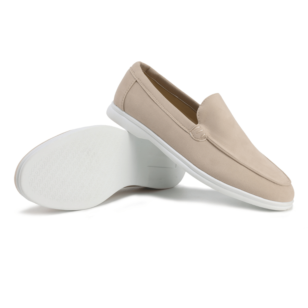 Oscar | Men’s Suede Loafers Elegant Slip-On Leather Shoes with Memory Foam