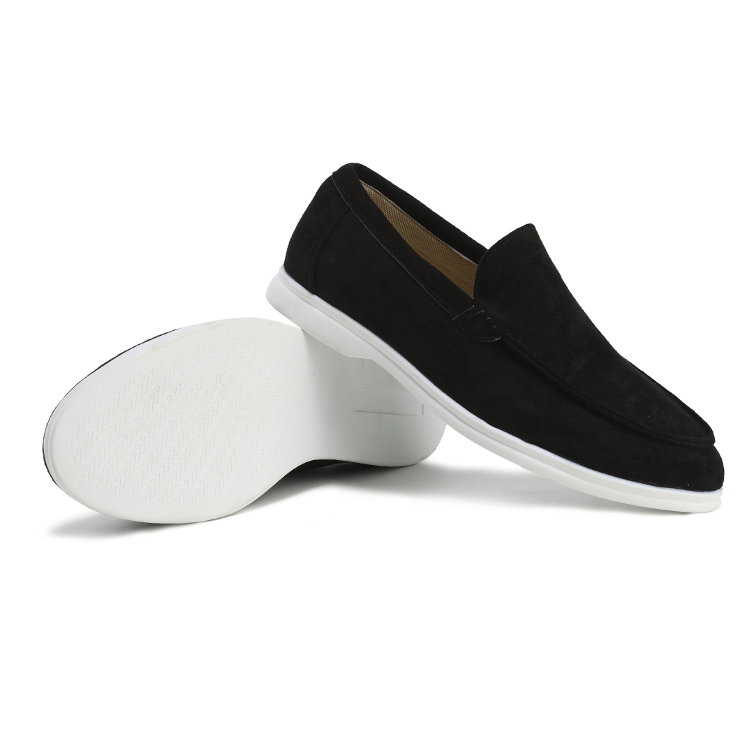 Oscar | Men’s Suede Loafers Elegant Slip-On Leather Shoes with Memory Foam