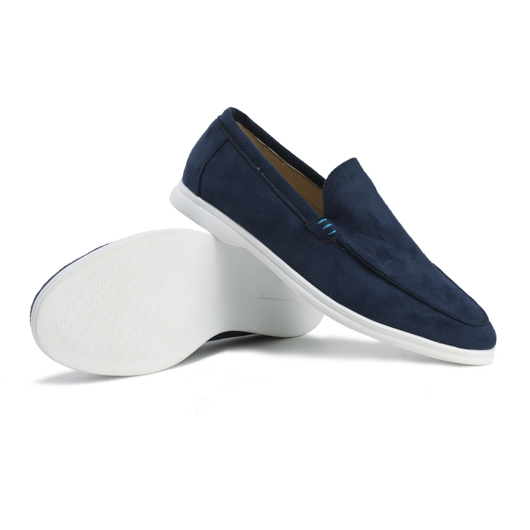 Oscar | Men’s Suede Loafers Elegant Slip-On Leather Shoes with Memory Foam