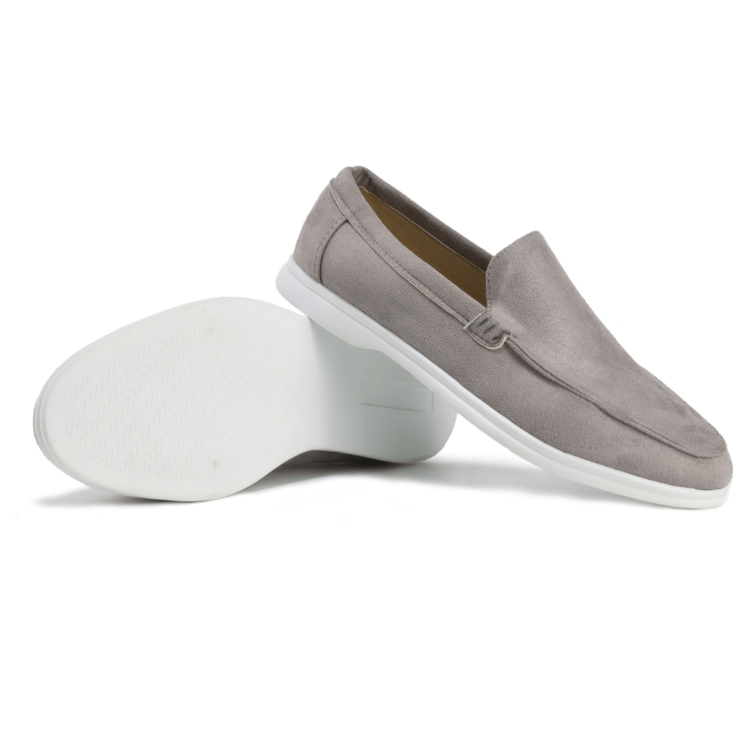 Oscar | Men’s Suede Loafers Elegant Slip-On Leather Shoes with Memory Foam