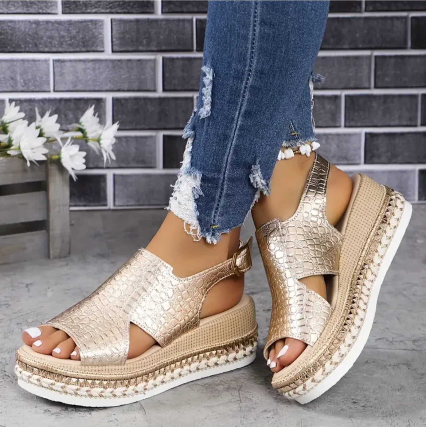 Women's Summer Sandals – Comfortable Adjustable Straps, Versatile Design, Lightweight
