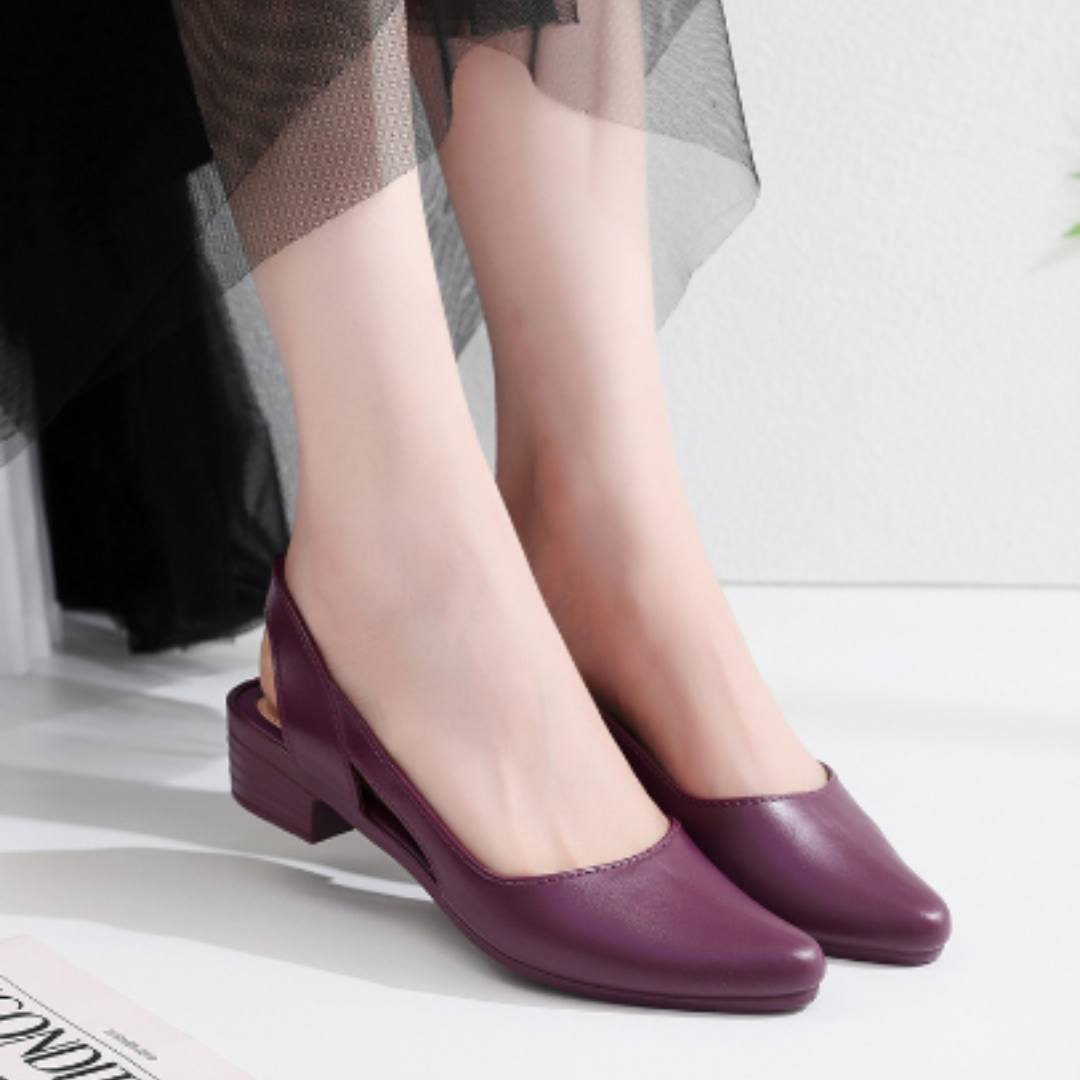 Variant image for Women's Closed Toe Ballet Flats – Elegant Design, Comfortable Fit, Lightweight, Chic Straps-11