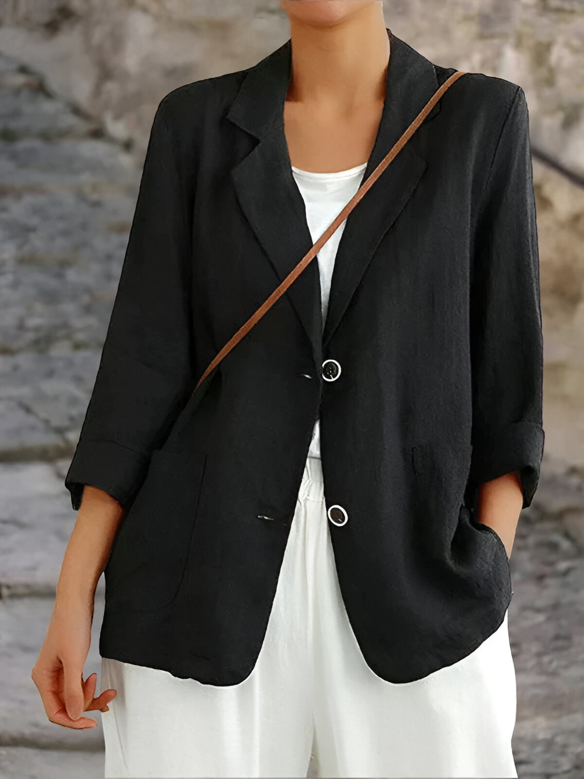Lily | Linen Casual Blazer for Women Lightweight Summer Office Jacket