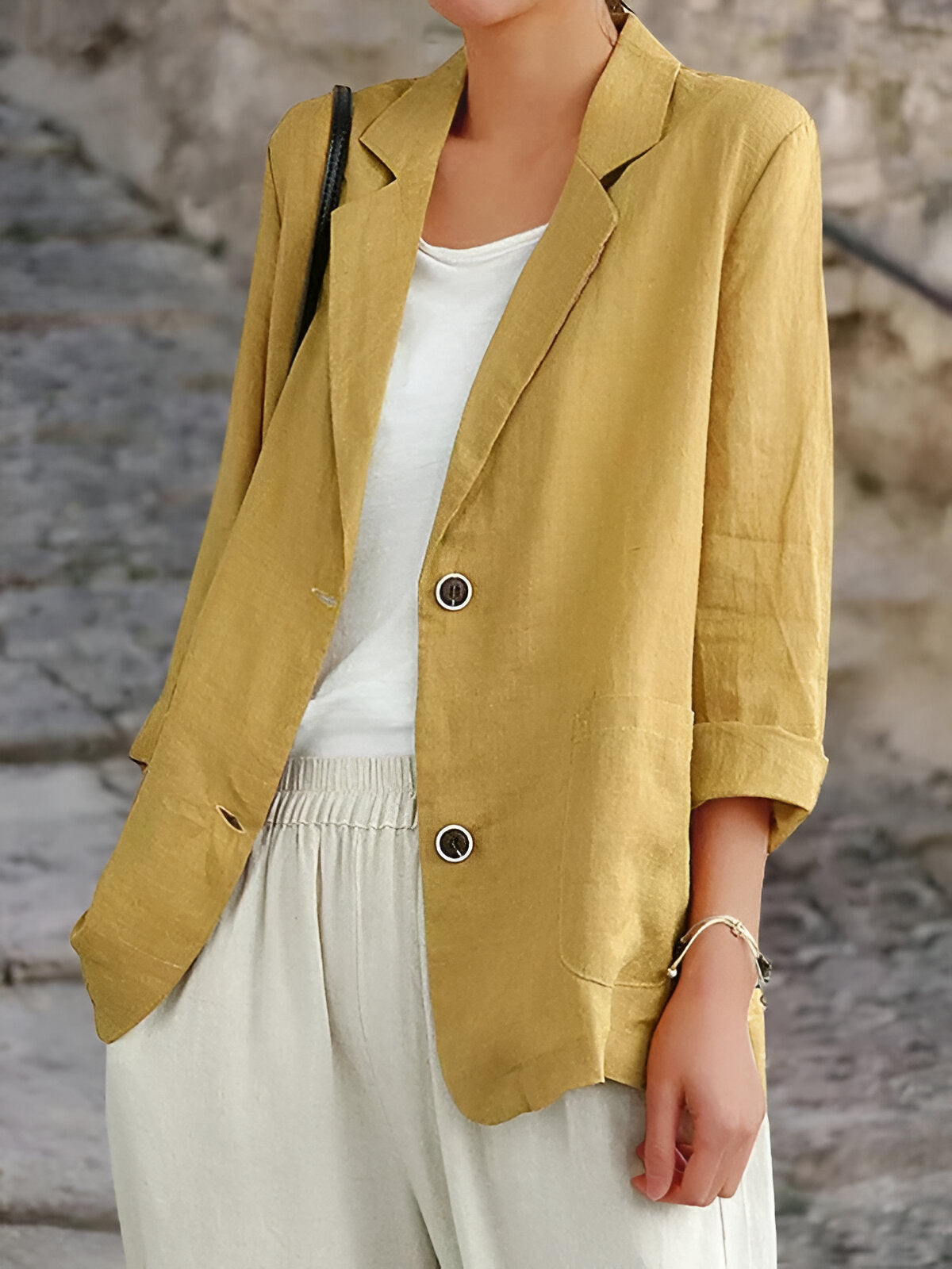 Lily | Linen Casual Blazer for Women Lightweight Summer Office Jacket