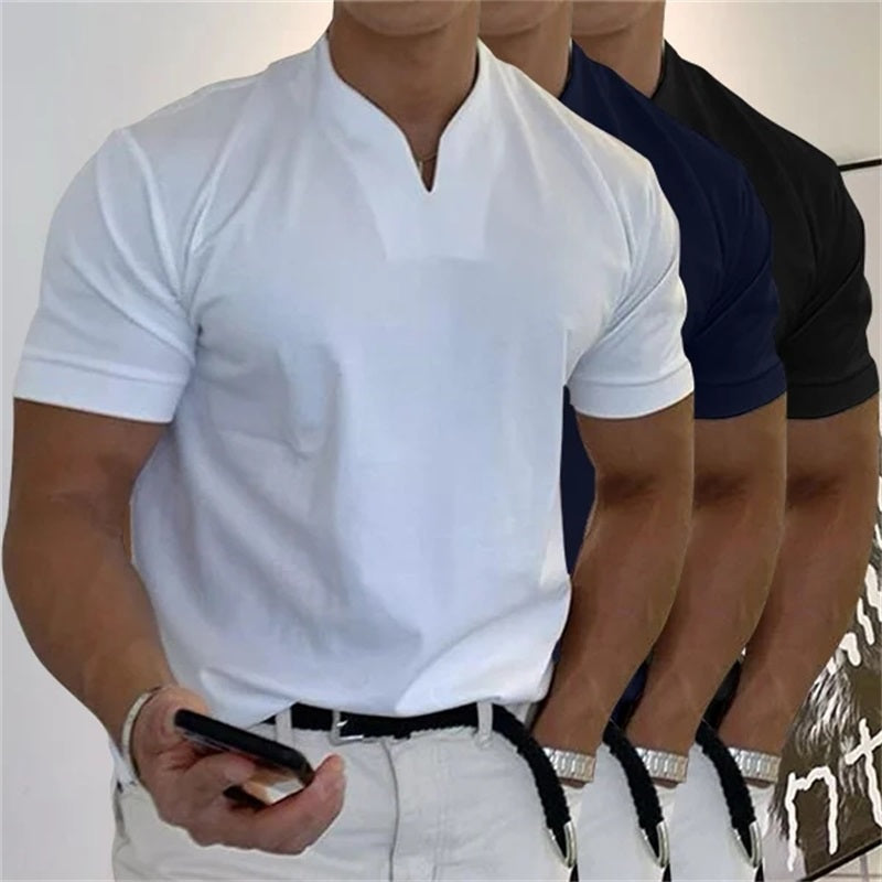 Zachary | Men’s Performance Business Shirt Short Sleeve Moisture-Wicking Tee