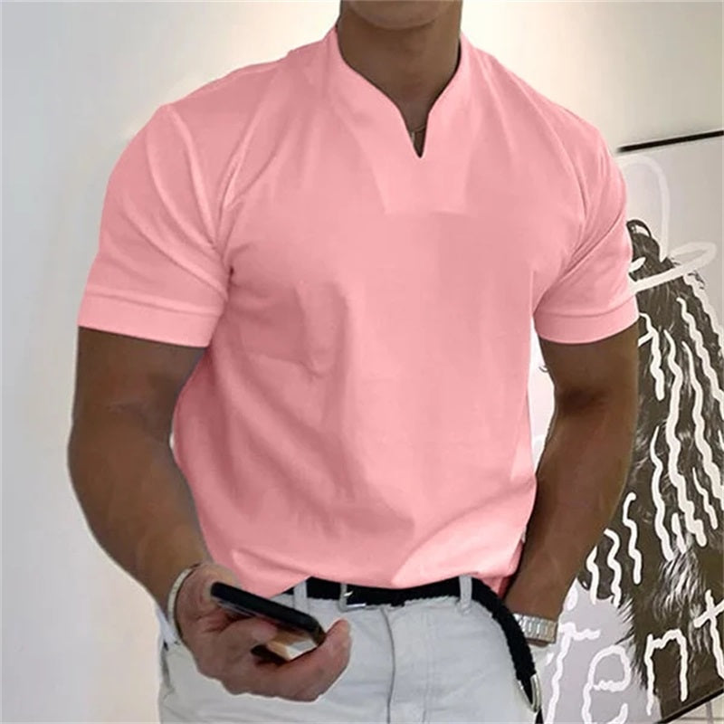 Zachary | Men’s Performance Business Shirt Short Sleeve Moisture-Wicking Tee
