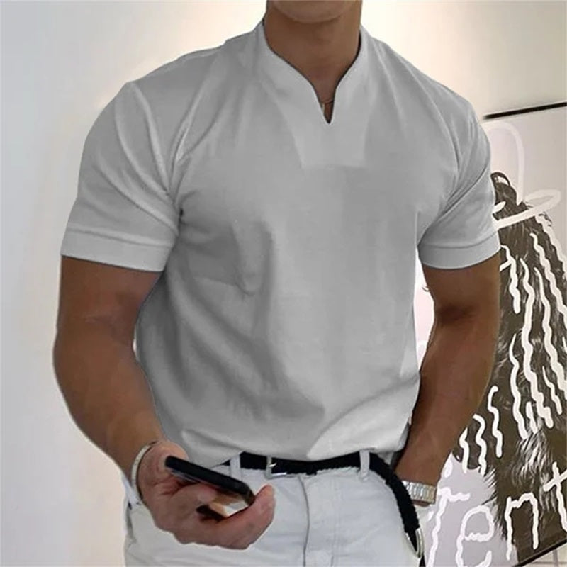 Zachary | Men’s Performance Business Shirt Short Sleeve Moisture-Wicking Tee
