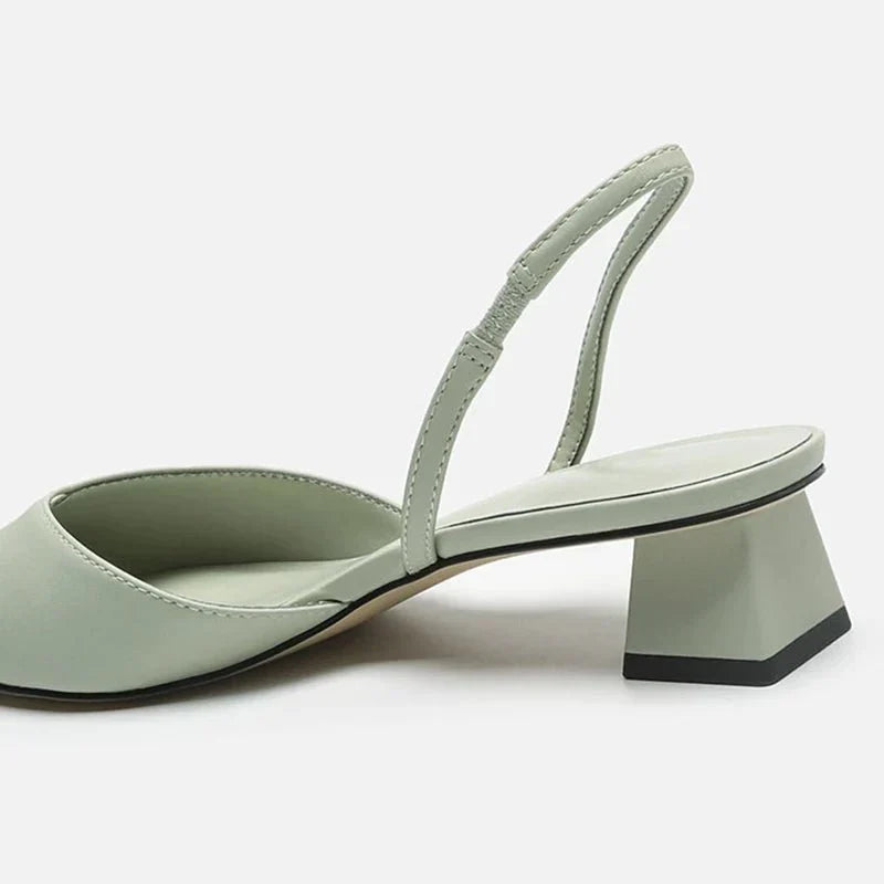 Women's Pointed Toe heels – Comfortable Low Heel, Lightweight Design, Versatile Style