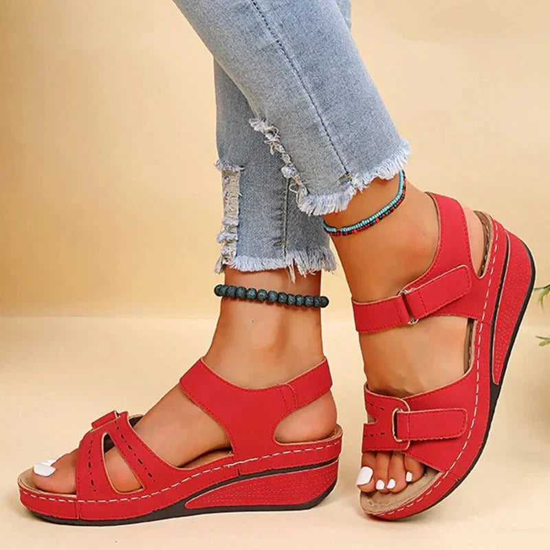 Variant image for Women's Platform Sandals – Adjustable Straps, Open Toe, Comfortable Fit, Summer Ready-19