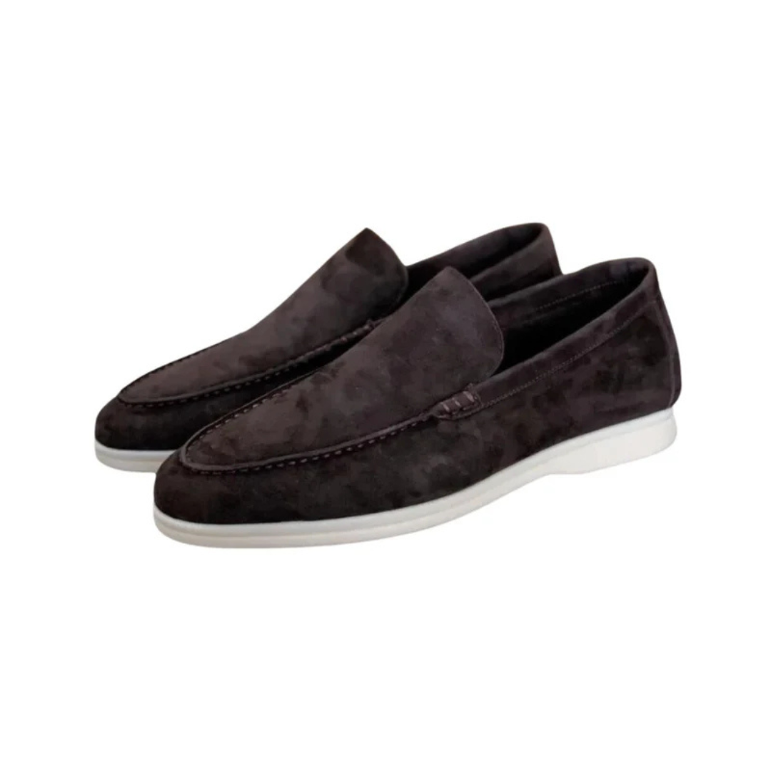 Freddie | Premium Suede Loafers for Men Classic Old Money Style, All-Season Comfort