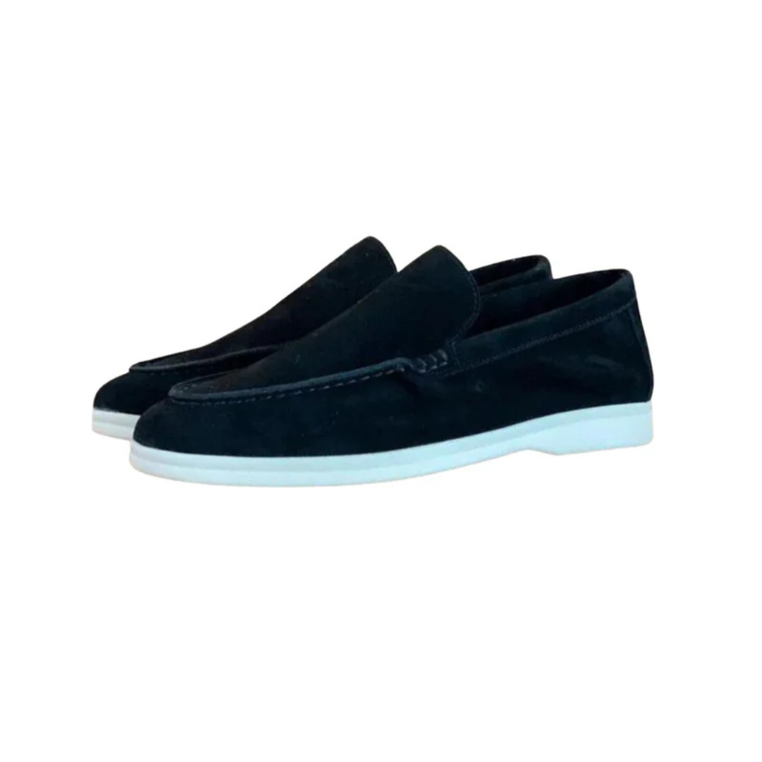 Freddie | Premium Suede Loafers for Men Classic Old Money Style, All-Season Comfort