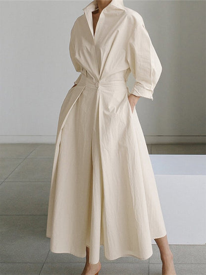 Women's Black Maxi Dress – Elegant Fitted Cotton, Versatile for Summer and Formal Occasions