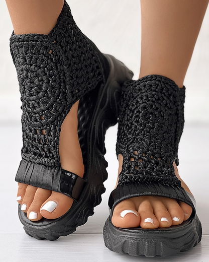 Variant image for Women's Summer Sandals – Comfortable Padded Footbed, Versatile Design, Durable Synthetic Material-1