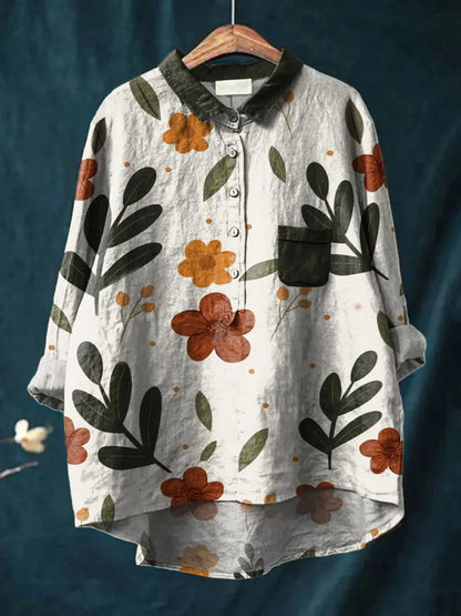 Ada | Dog Art Print T-Shirt Playful Graphic Tee in Soft Polyester