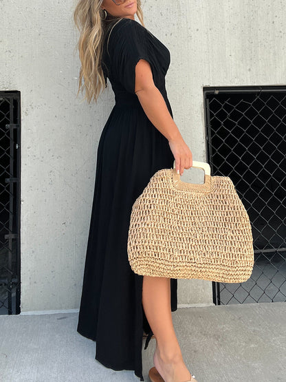 Women's Flowy Maxi Dress – Sleeveless, Lightweight, Casual Summer Style