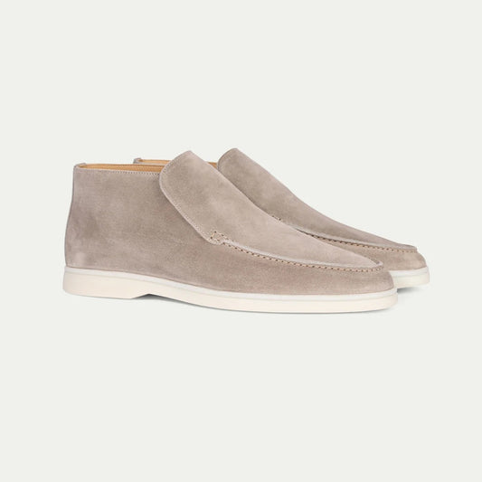 Henry | Men’s Suede Loafers Classic Slip-On Dress Shoes for Comfort & Style