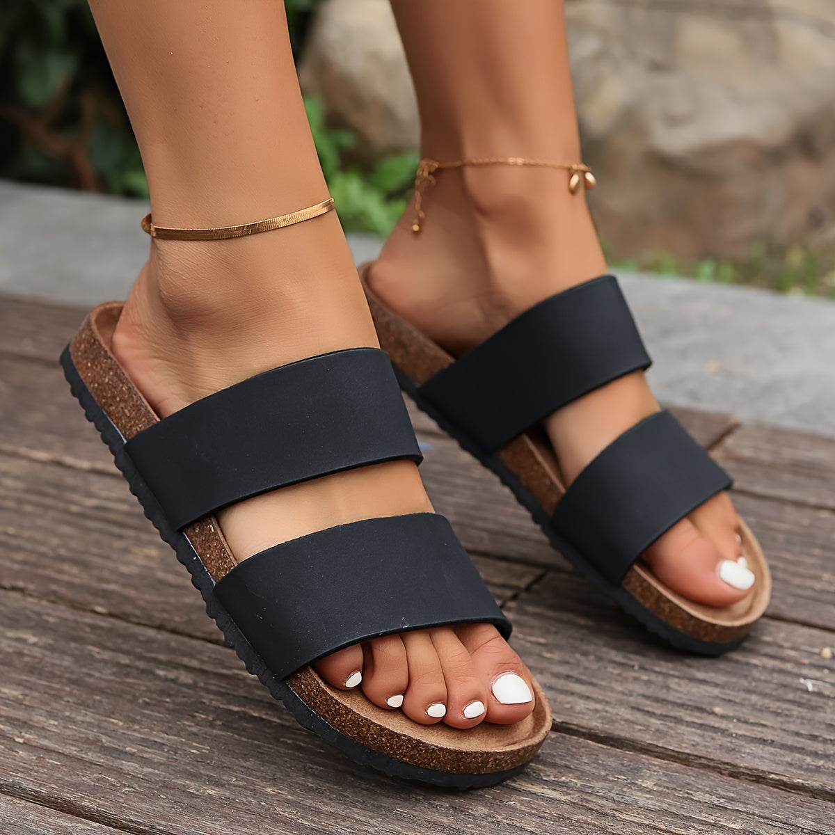 Women's Sandals – Elegant Design, Adjustable Straps, Padded Footbed, Comfortable Fit
