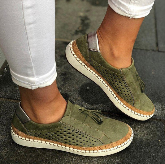 Isla | Breathable Orthopedic Slip-On Platform Sneakers for Women