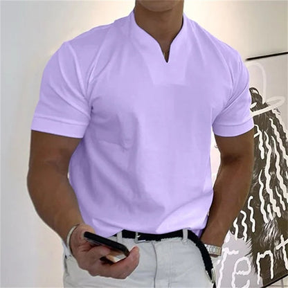 Zachary | Men’s Performance Business Shirt Short Sleeve Moisture-Wicking Tee
