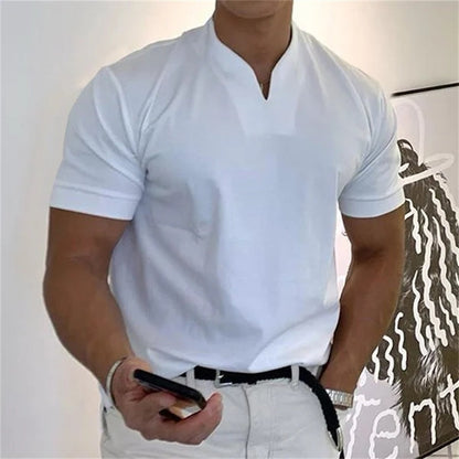 Zachary | Men’s Performance Business Shirt Short Sleeve Moisture-Wicking Tee