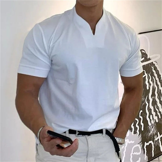 Zachary | Men’s Performance Business Shirt Short Sleeve Moisture-Wicking Tee