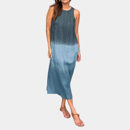Variant image for Women's Maxi Dress – Elegant Flowy Fit, Polyester, Perfect for Spring/Summer-3