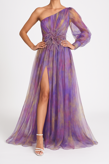 Women's Elegant Maxi Evening Dress – Flattering Flowing Design, Lightweight Fabric, Perfect for Formal Events