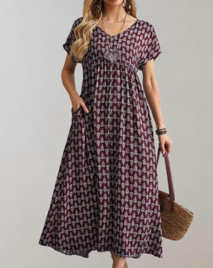 Women's White Maxi Dress – Flowy, Lightweight, Sleeveless, Perfect for Summer