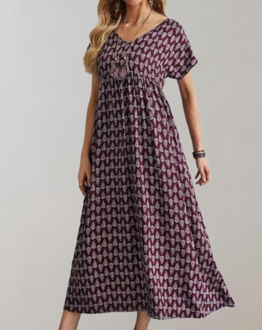 Women's White Maxi Dress – Flowy, Lightweight, Sleeveless, Perfect for Summer