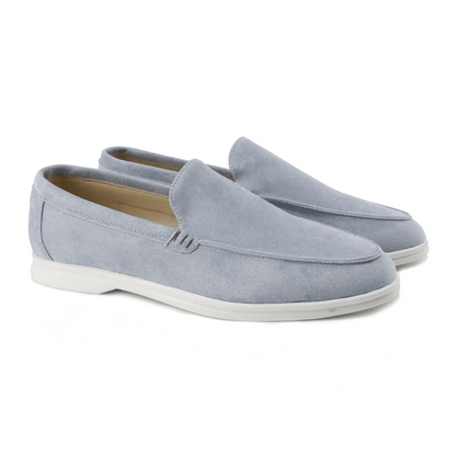 Oscar | Men’s Suede Loafers Elegant Slip-On Leather Shoes with Memory Foam
